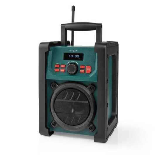 Robust Arbeidsradio - Dab+, Bluetooth - Batteri eller nettstrøm - 15 W - IP65