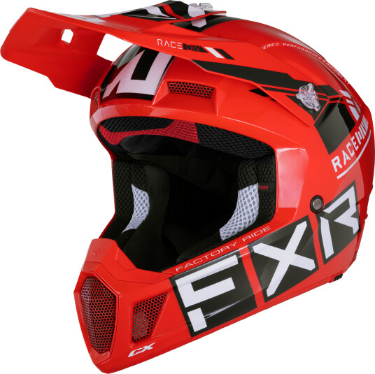 FXR Crosshjelm  Clutch CX Pro Rød-Svart