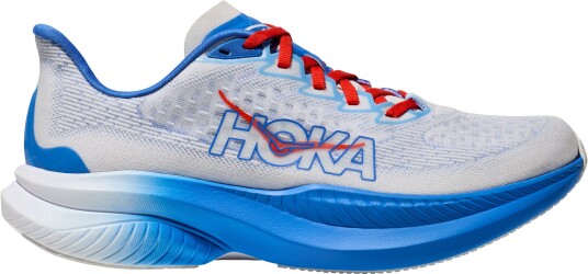 Hoka Mach 6 Whtv/White/Virtual Blue 40 Dame