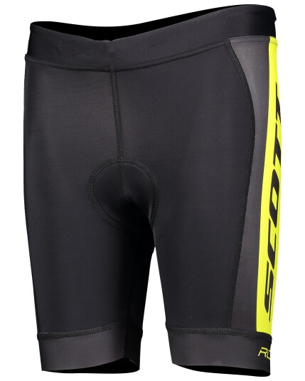 Scott RC Pro Shorts JR Black/Sulphur Yellow (Storlek 164)