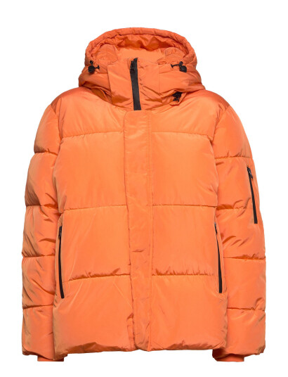 Karen By Simonsen Hazekb Short Puffer Jacket Orange Karen By Simonsen JAFFA ORANGE 34 , 36 , 38 , 40