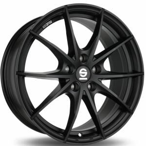 Sparco Trofeo Matt Black 6.5x16 4x100 ET37 B63.3