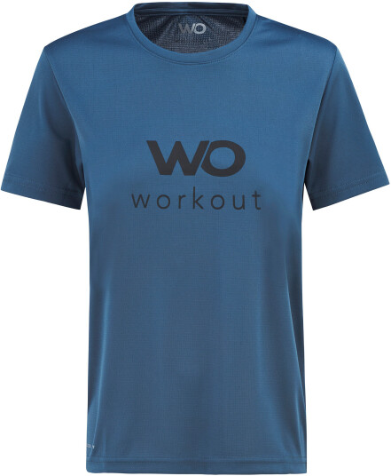 Workout Depeche S/s Tee Jr. Slate Blue 8