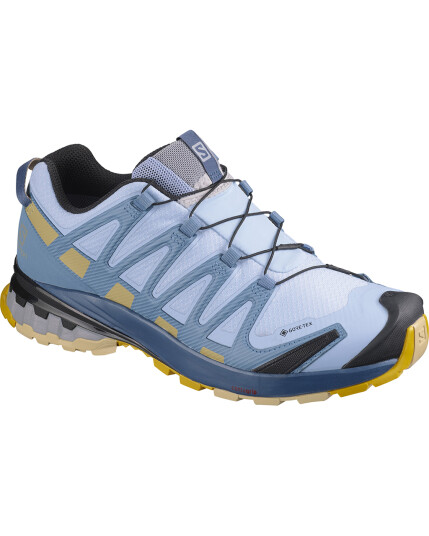 Salomon XA Pro 3D V8 GTX W Kentucky Blue/Dark Denim/Pale Khaki (Storlek 3.5 UK)