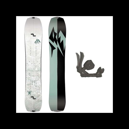 Jones Snowboards Jones W's Solution Split m/binding Splitboardpakke - Dame