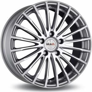 MAK Fatale Silver 7.5x17 5x120 ET40 B72.6