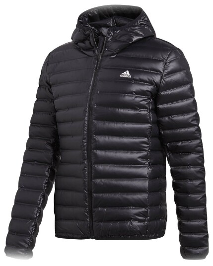 Adidas Varilite Hooded Down Jacket M Black (Storlek XL)