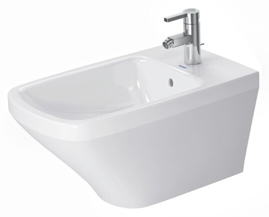 Duravit DuraStyle Vegghengt Bidé 370x620 mm, m/overløp, Hvit