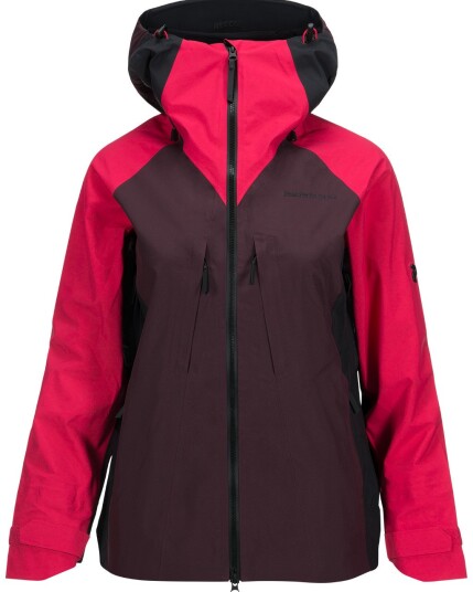 Peak Performance Teton Jacket W Pink Planet (Storlek L)