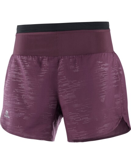 Salomon XA Shorts W Winetasting/Black (Storlek L)