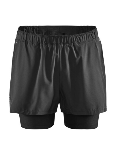 Craft Adv Essence 2-in-1 Stretch Shorts M Black S