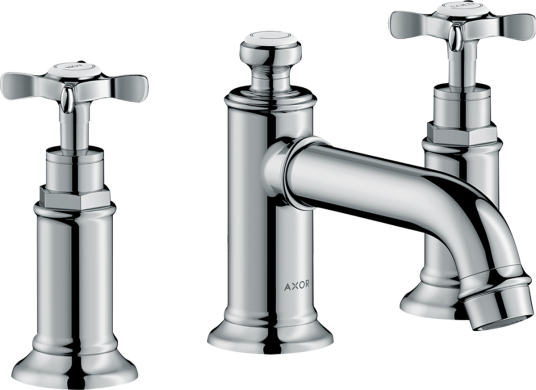 HANSGROHE AXOR MONTREUX 3-HULLS SERVANTARMATUR M/OPPLØFTSVENTIL