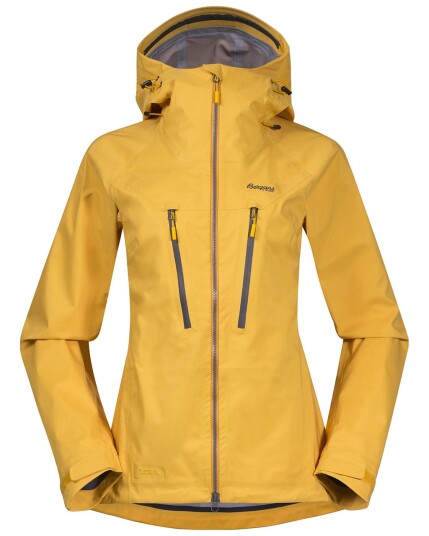 Bergans Cecilie 3L Jacket W Lt Goldenyellow/Goldenyellow (Storlek S)