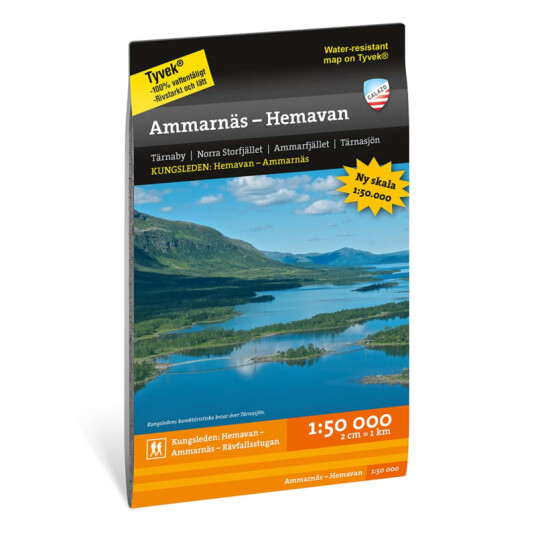 Calazo förlag Ammarnäs - Hemavan 1:50.000 OneSize, NoColour