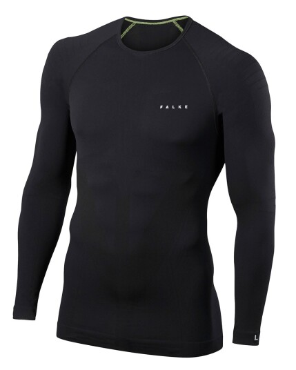 Falke Long Sleeved Shirt Warm M Black (Storlek M)