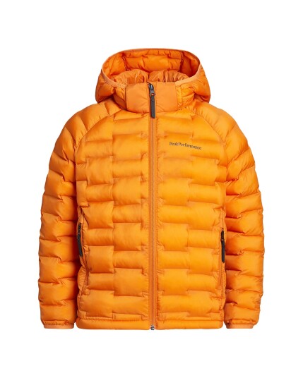 Peak Performance Argon Light Hood Jacket JR Orange Flare (Storlek 170)