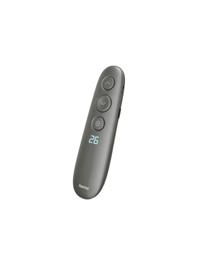 Hama "Spot-Pointer" presentation remote control - dark grey