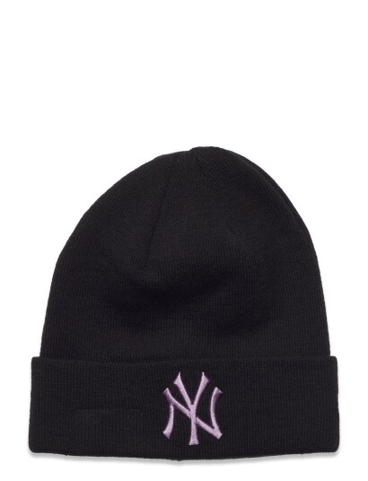 New Era League Ess Cuff Beanie Neyyan Black New Era BLKPNO ONE SIZE