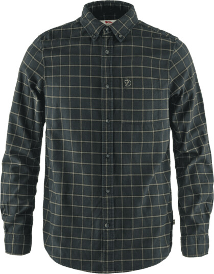 Fjellreven Men's Övik Flannel Shirt Grå S Man