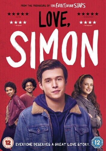 Love Simon DVD 2018 Nick Robinson Berlanti DIR cert 12 English Brand New