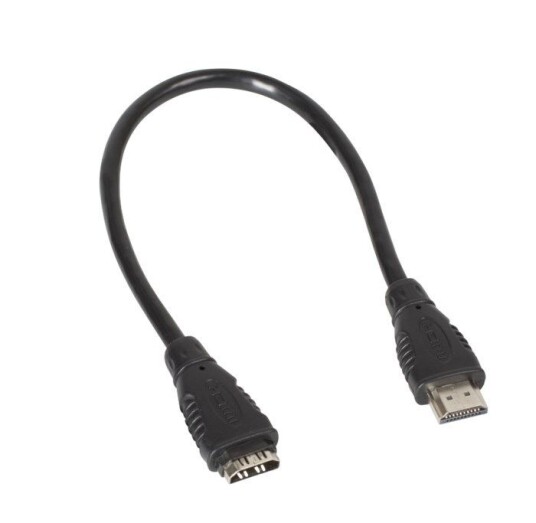 Kort HDMI-forlengelseskabel High Speed 30 cm