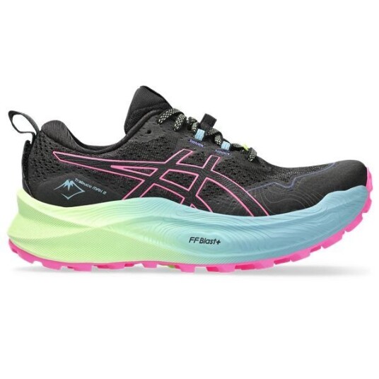 Asics Trabuco Max 2 Dame Black/Hot Pink 36