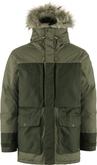 Fjellreven Men's Polar Expedition Parka XXL , Laurel Green-Deep Forest