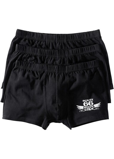 bonprix Boxer (3-pack ) 6 (L ) , 8 (XXL ) , 10 ( XXXXL ) , 7 (XL ) , 9 (3XL ) , 5 (M ) svart