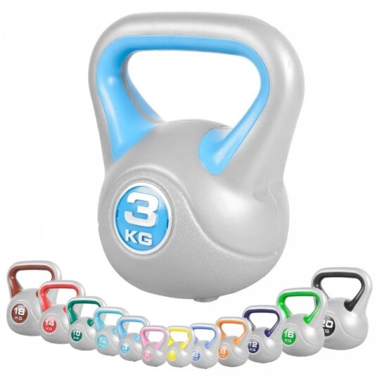 Gorilla Sports Kettlebell Fitness 113kg ink Stativ