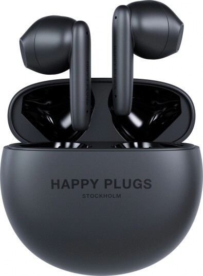 Happy Plugs Joy Lite true helt trådløse in-ear hodetelefoner sort