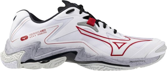 Mizuno Wave Lightning Z8 Unisex White/Salsa/Black 44