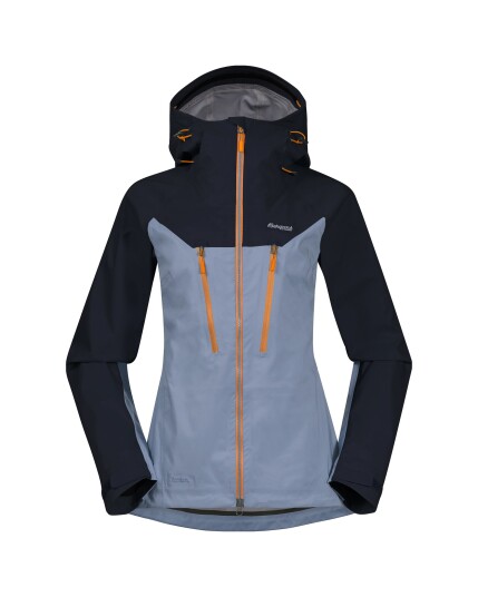 Bergans Cecilie 3L Jacket W Misty Sky Blue/Navy Blue (Storlek XL)