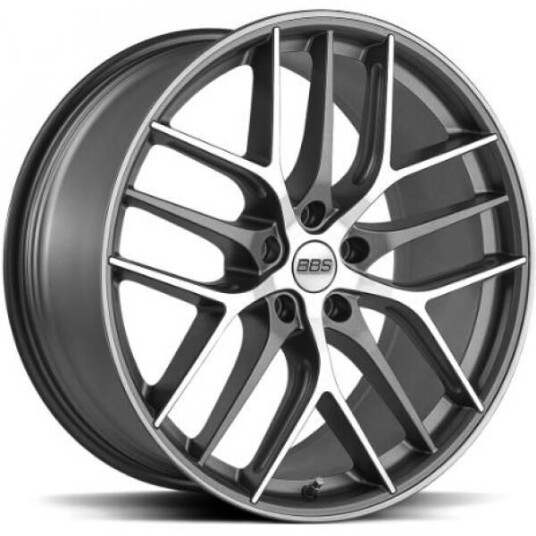 Bbs Cc-R Graphite Diam Cut 8.5x19 5x112 ET40 B82