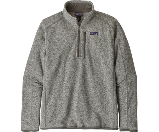 Patagonia Better Sweater 1/4 Zip Men Stonewash Stonewash S