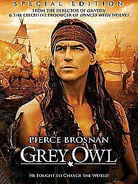 Grey Owl DVD 2014 Pierce Brosnan Attenborough DIR cert PG 2 discs English Brand New