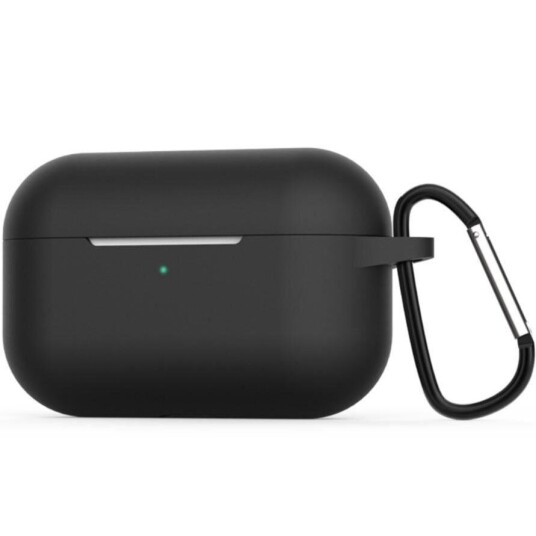 INCOVER Apple Airpods Pro Charging Case Deksel m. Karabinkrok Svart