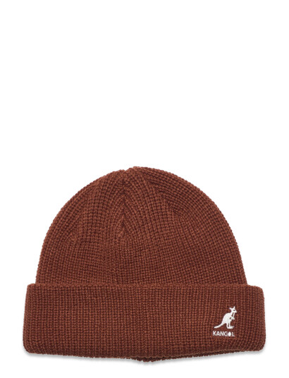 Kangol Kg Cardinal 2 Way Beanie Brown Kangol MAHOGANY ONE SIZE