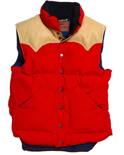 Jackson Hole Originals Original Down Vest M Deep Red (Storlek S)