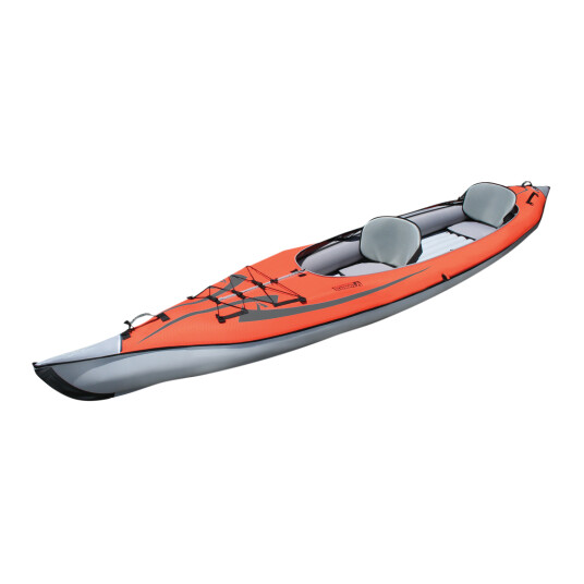 Advanced Elements AdvancedFrame Convertible w. SDC and DDC, oppblåsbar kajakk 460x82cm RED