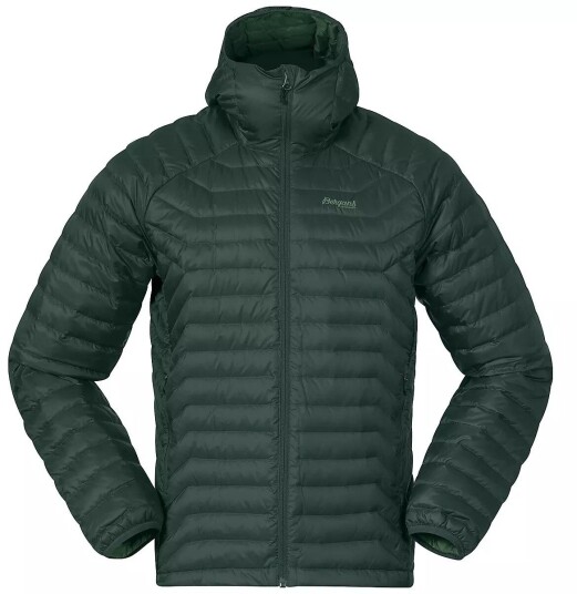 Bergans Of Norway Rabot Light Down Jacket W/hood Herre Duke Green L