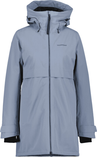 Didriksons Women's Helle Parka 5 36 Glacial Blue