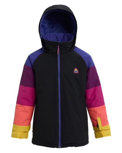 Burton Girls Hart Jacket JR True Black Multi (Storlek L)