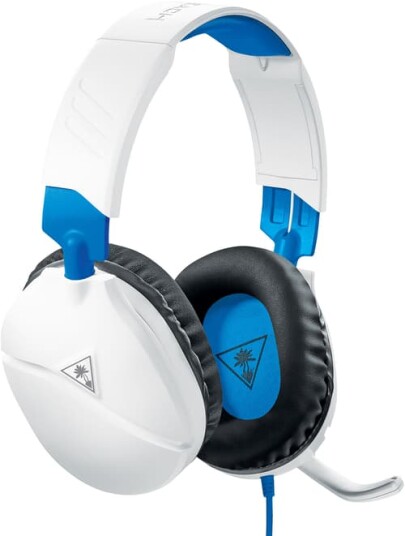 Turtle Beach Recon 70p Hodesett 3,5 Mm Jakk Stereo Hvit