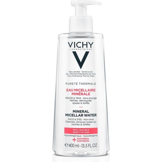 Vichy Pureté Thermale Mineral Micellar Water Face Cleanser 400 ml