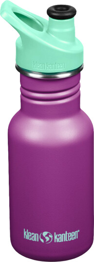 Klean Kanteen Classic Kid Narrow 355 ml (Sport Cap) Sparkling Grape OneSize, Sparkling Grape