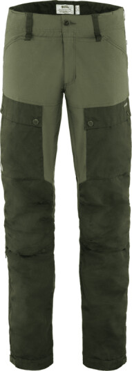 Fjellreven Men's Keb Trousers 44 Short, Deep Forest-Laurel Green