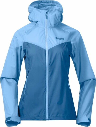 Bergans Women's Microlight Jacket S, North Sea Blue/Pacific Blue