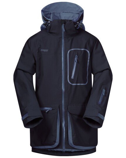 Bergans Knyken Insulated Youth Jacket Dk Navy/Fogblue (Storlek 128)