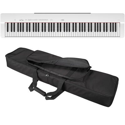 Yamaha P-225 WH Bag Bundle