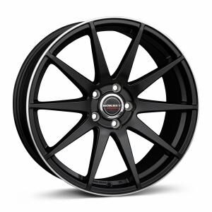 BORBET GTX Black Rim Polished Matt 10x20 5x112 ET40 B66.6